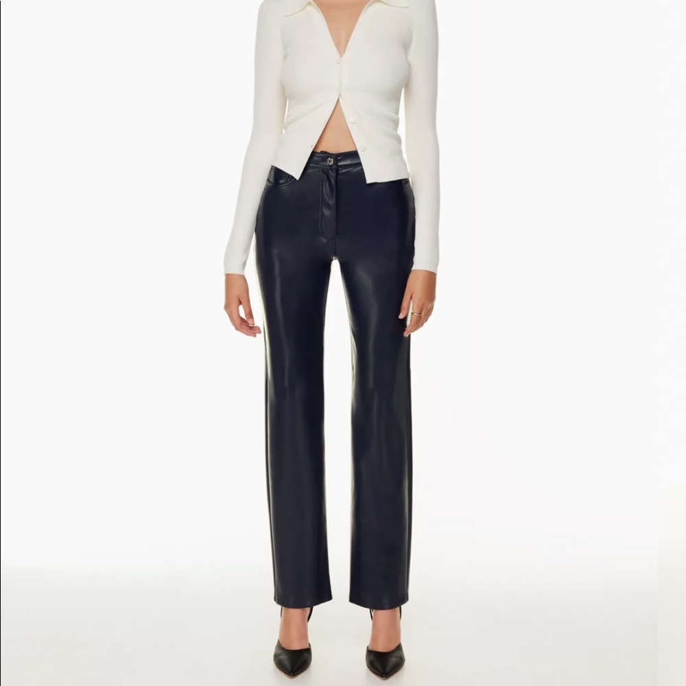 Aritzia Melina Leather Pants